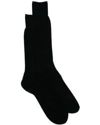 ZEGNA - Logo-Print Socks - Lyst