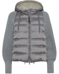 Brunello Cucinelli - Padded Jacket - Lyst