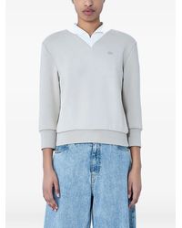 Lacoste - Trui Met V-Hals - Lyst