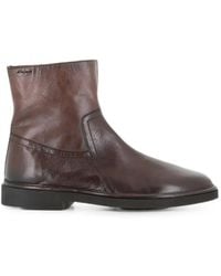 Alexander Hotto - Side-Zip Leather Boots - Lyst