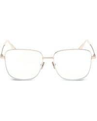 Tom Ford - Brille Mit Eckigem Gestell - Lyst