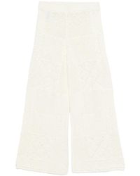 Ba&sh - Pantalon En Crochet À Design Patchwork - Lyst