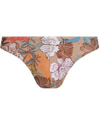 Amir Slama - Slip De Bain À Fleurs Imprimées - Lyst