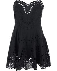 Charo Ruiz - Dress 'Bail' With Heart Neckline And Scalloped Edges - Lyst