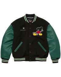 Supreme - Mickey Varsity Jacket - Lyst