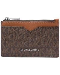 Michael Kors - Hudson Zip Cardholder - Lyst