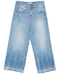 Lois - Beatrix Jeans Verfraaid Met Kristallen - Lyst