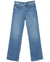 Dondup - Jacklyn Blauwe Pantalon - Lyst