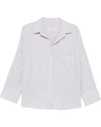 White Sand - Striped Pocket Shirt - Lyst