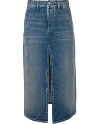 Balenciaga - フロントスリット スカート - Lyst