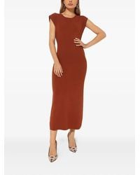 Yves Salomon - ラウンドネック ノースリーブドレス - Lyst