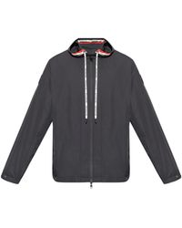 Moncler - Hooded zip-up jacket - Lyst