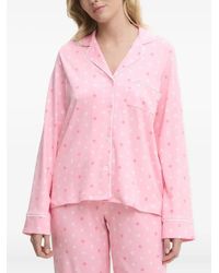 DKNY - Pyjama mit Logo-Print (2er-Set) - Lyst