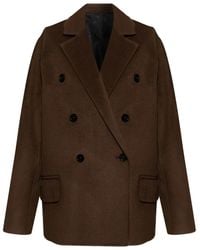Stand Studio - Wool-Blend Double-Breasted Jacket - Lyst