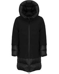 Canadian - Quilted Hooded Oversized Coat - Lyst