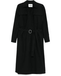 Jil Sander - Katoenen Midi-Jurk - Lyst