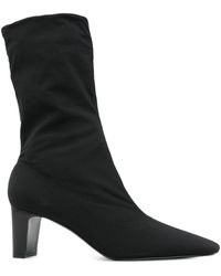 The Row - 65Mm Felice Stretch Ankle Boots - Lyst