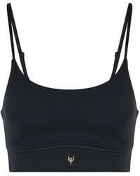 Now You Live - Leamington Logo-Print Top - Lyst