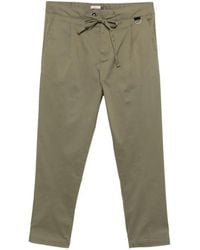 Officina 36 - Drawstring-Waist Pleated Trousers - Lyst