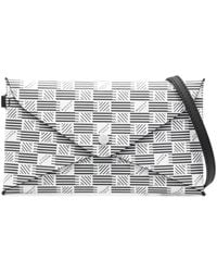 Moreau - Geometric-pattern Clutch Bag - Lyst