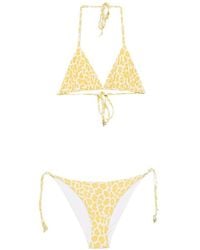 Fisico - Leopard-Print Bikini - Lyst