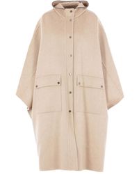 Brunello Cucinelli - フーデッド ケープ - Lyst