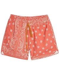 Rhude - Bandana-Print Swimming Shorts - Lyst