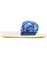 La DoubleJ - Treccia Braided Flat Slides - Lyst