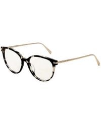 Chopard - Tortoiseshell-Effect Round-Frame Glasses - Lyst