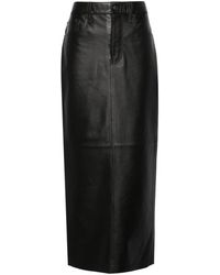 Wardrobe NYC - Leather Maxi Column Skirt - Lyst