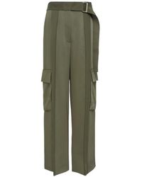 Club21 - Stephanie Cargo Belted Trousers - Lyst