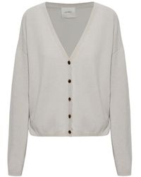 Lisa Yang - Abby V-Neck Cardigan - Lyst