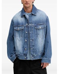 HUGO - Jeansjacke mit Nadelstreifen - Lyst