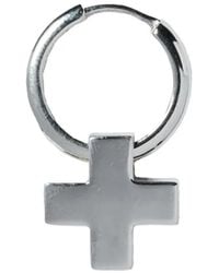 Parts Of 4 - Cross-Charm Hoop Earring - Lyst