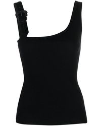 Versace Jeans Couture - Top With Buckle - Lyst