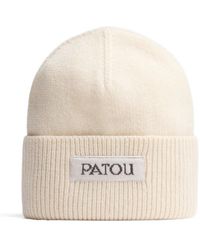 Patou - Beanie Mit Logo-Patch - Lyst