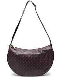 Gherardini - Small Hobo Logo-Print Shoulder Bag - Lyst