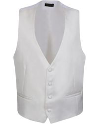 Dell'Oglio - Chaleco Con Botones - Lyst