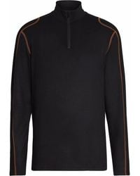ZEGNA - Contrast-Stitching Wool Long-Sleeved Top - Lyst