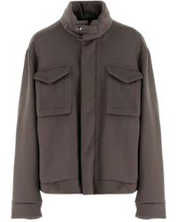 Giorgio Armani - Flap-Pocket Cashmere-Blend Jacket - Lyst