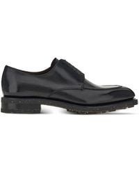 Ferragamo - Ferragamo Leather Derby-Shoes - Lyst