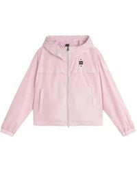 Blauer - Chaqueta Con Cremallera Y Capucha - Lyst