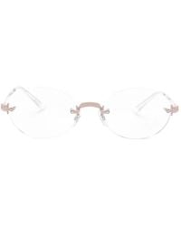 Ray-Ban - X A$Ap Rocky Rimless Round-Frame Glasses - Lyst