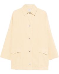 TOTEME - Flap-Pocket Coat - Lyst