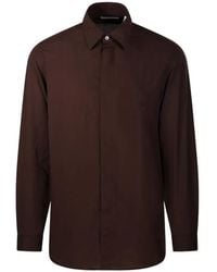 Lardini - Concealed-Front Shirt - Lyst