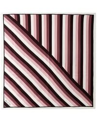 Marc O' Polo - Striped Square Scarf - Lyst
