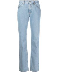 The Attico - High-rise Slim-fit Jeans - Lyst