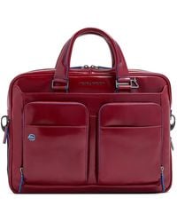 Piquadro - Top Handle Laptop Bag - Lyst