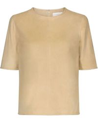 Loulou de Saison - Zaida Short-Sleeve Crew-Neck T-Shirt - Lyst