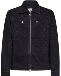 CASABLANCA - Chaqueta Vaquera Con Monograma - Lyst